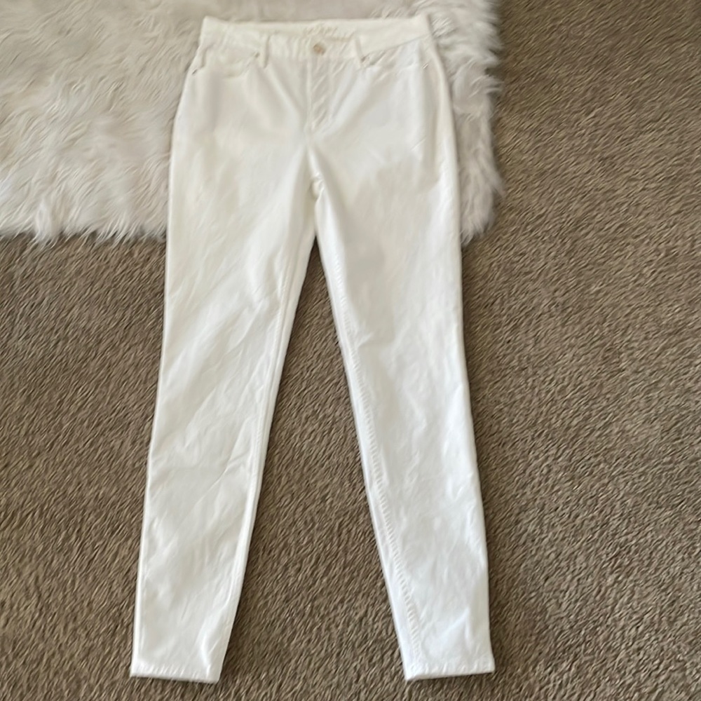 White House Black Market white jeans